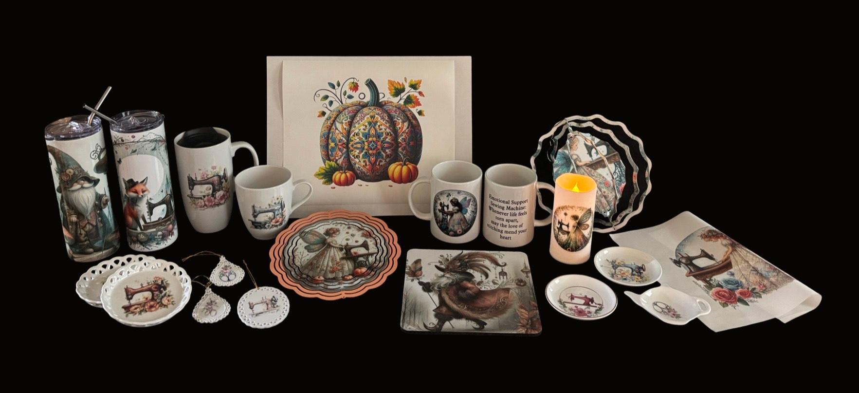 selection of Courtly Quilter products